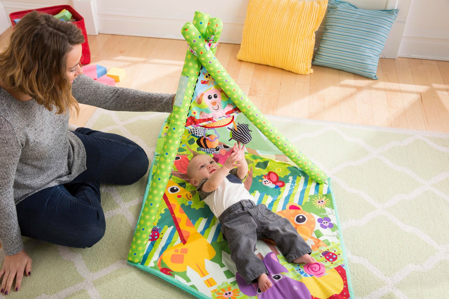 Lamaze 4 in 1 Teepee Gym Review