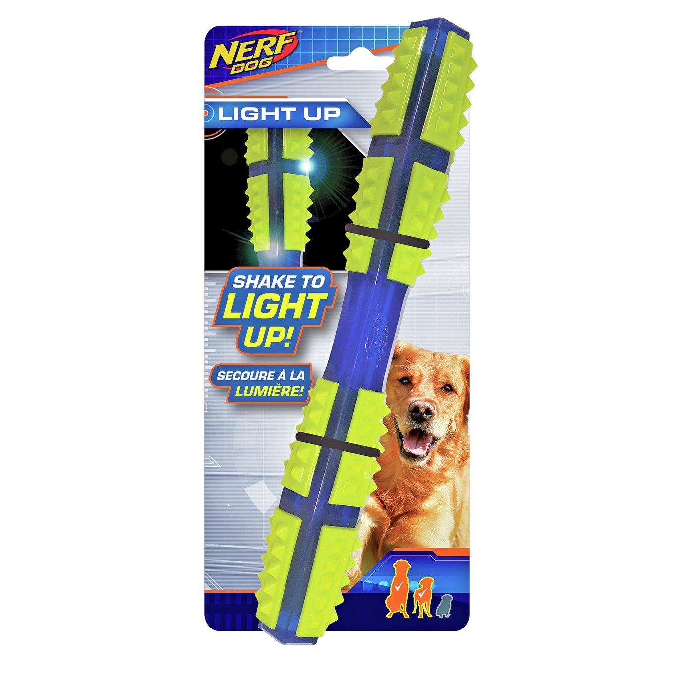 Nerf Dog LED Spike Stick