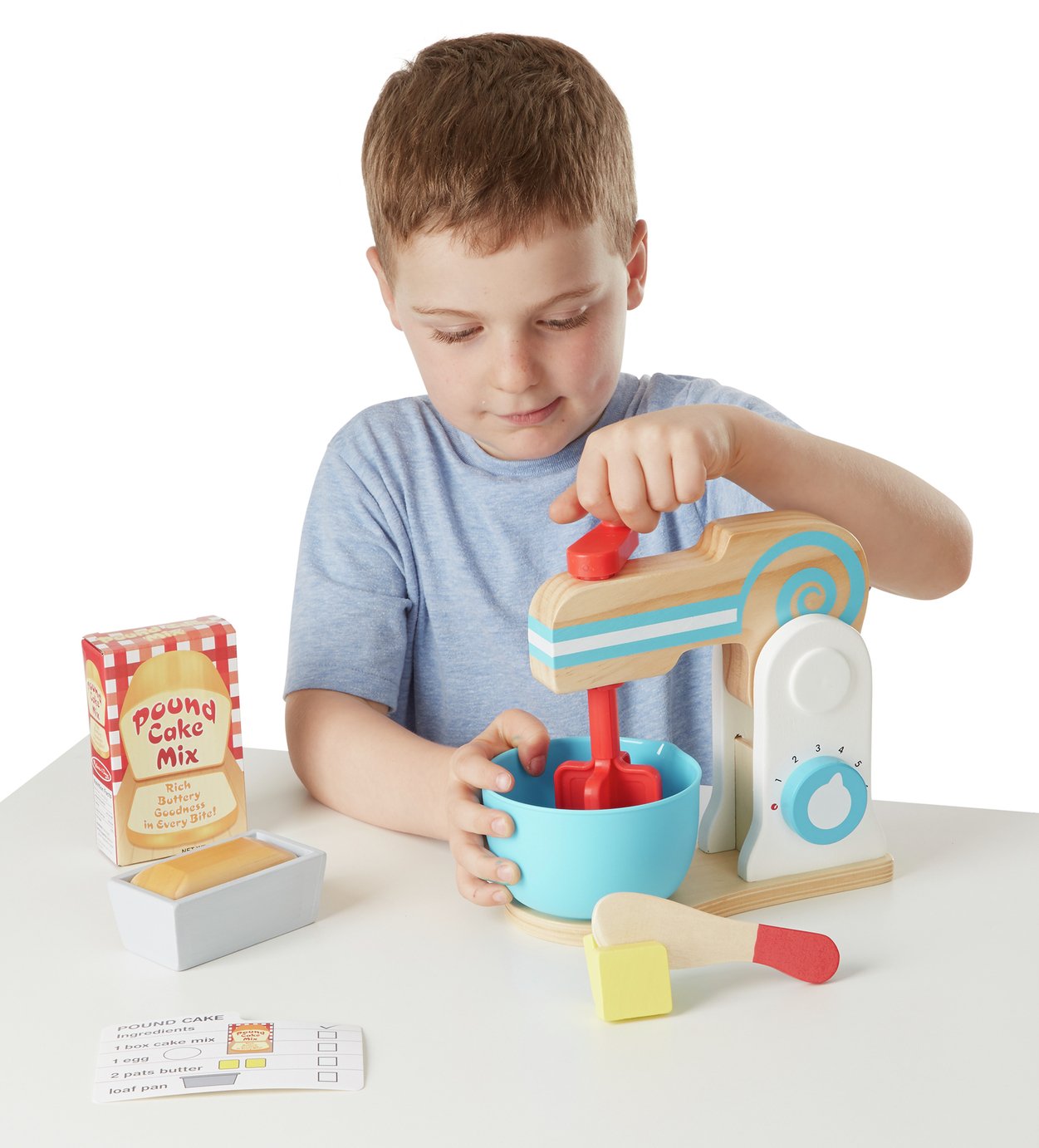 Melissa & Doug Wooden Make a Cake Mixer Set Review