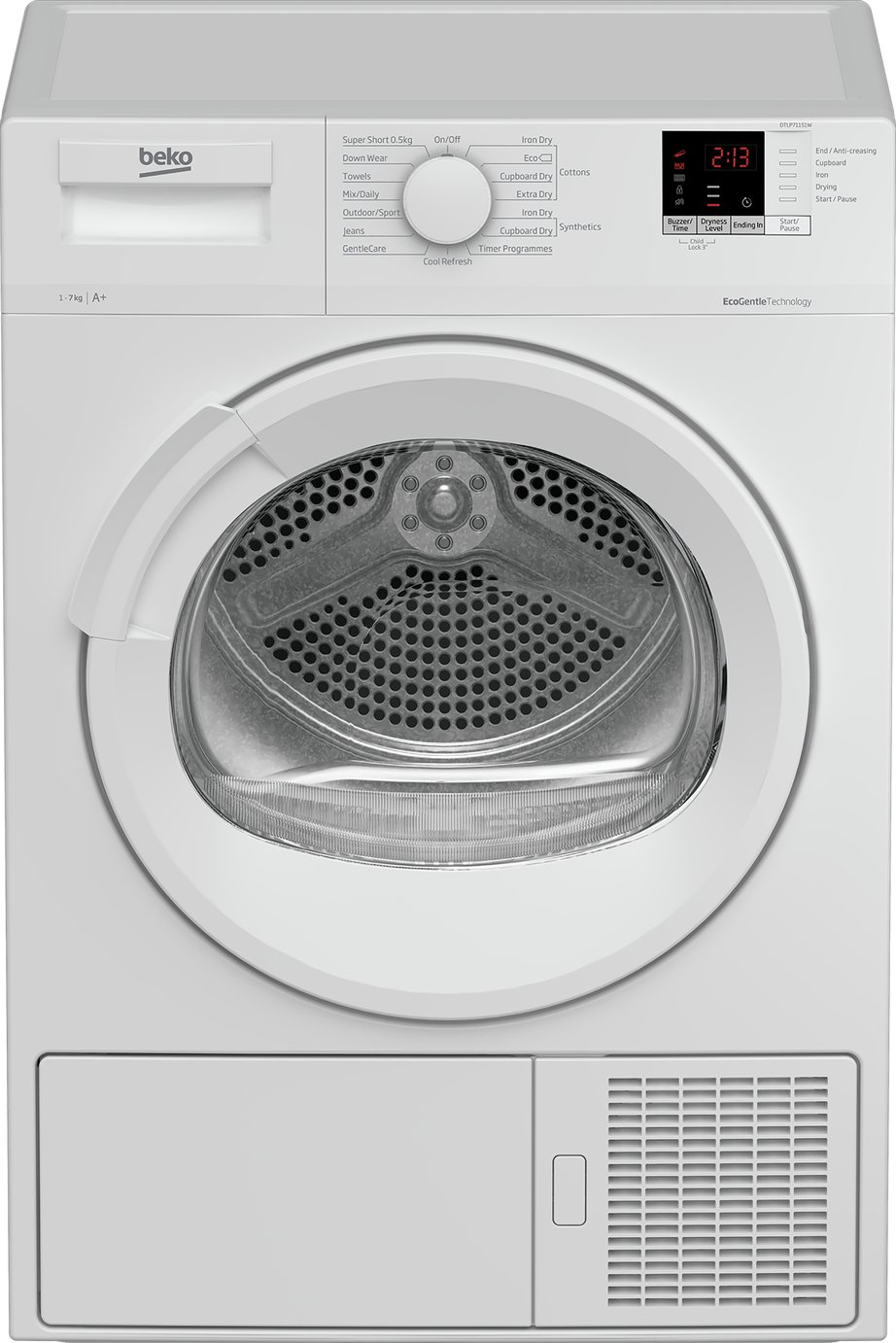 Beko DTLP71151W 7KG Heat Pump Tumble Dryer - White