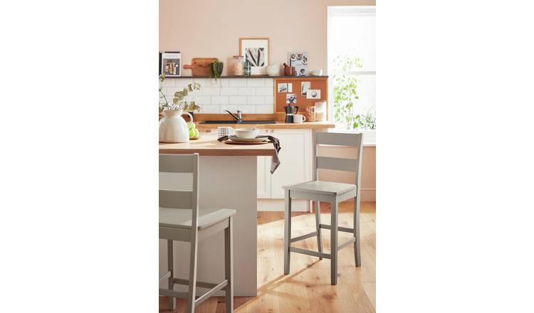 Argos wooden deals bar stools