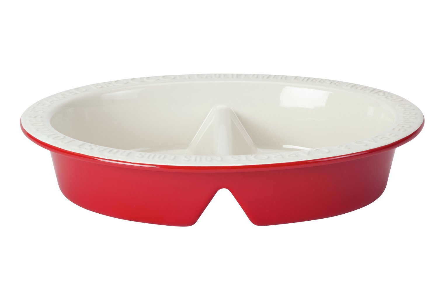 Argos Home Oval Divided Dish