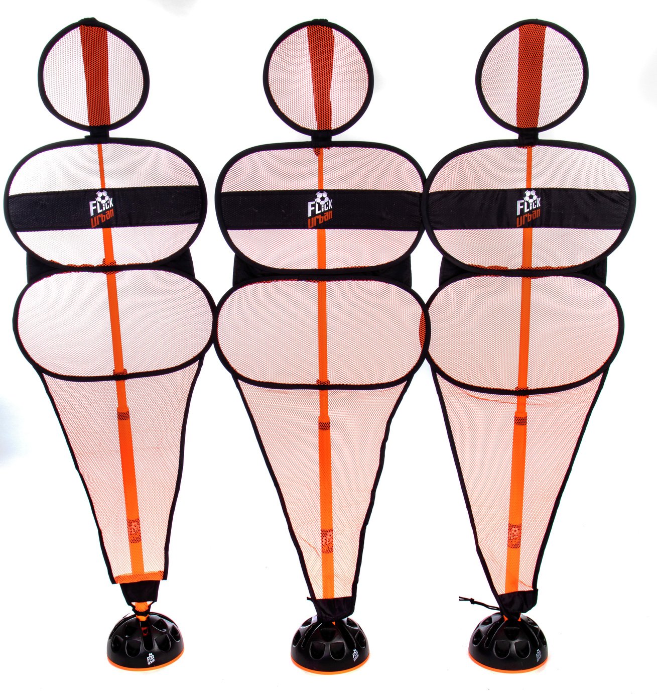 Football Flick Urban Skills Training Mannequin - Set of 3