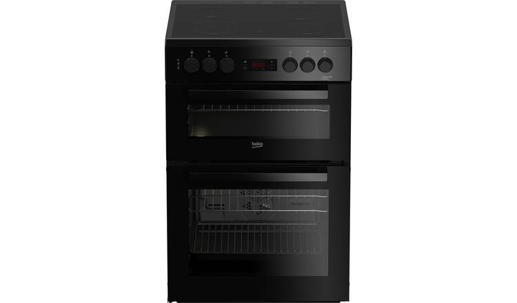 Beko KTC613K 60cm Single Electric Cooker – Black