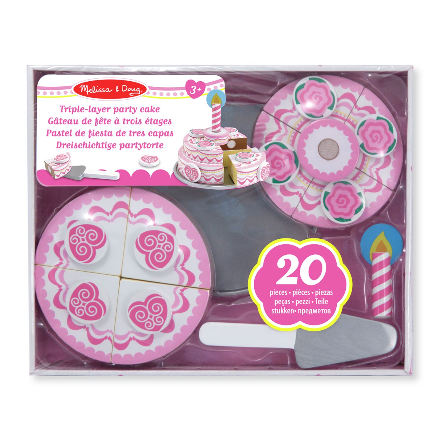 melissa and doug triple layer cake