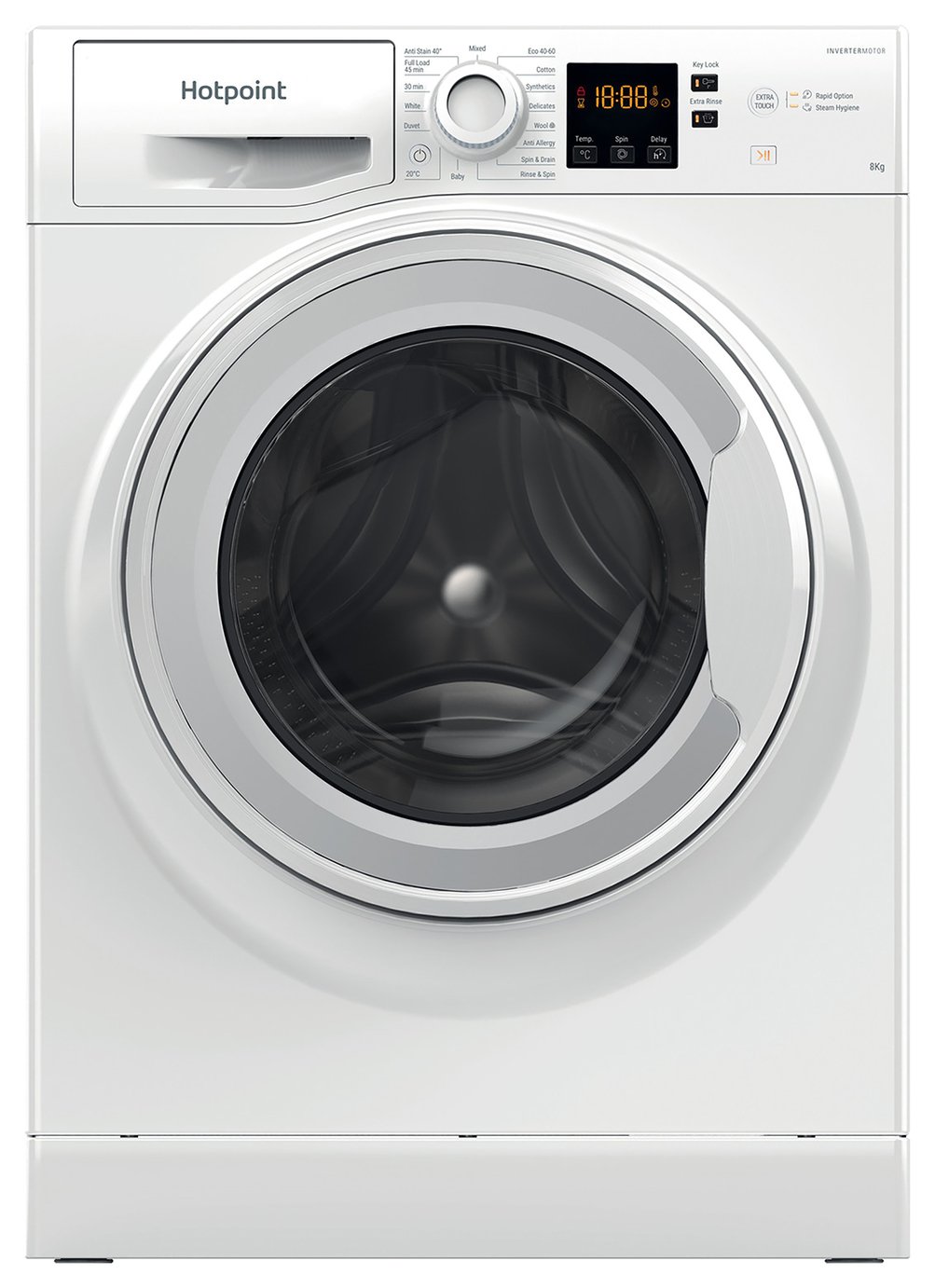 Hotpoint NSWM864CUKN 8KG 1600 Spin Washing Machine - White