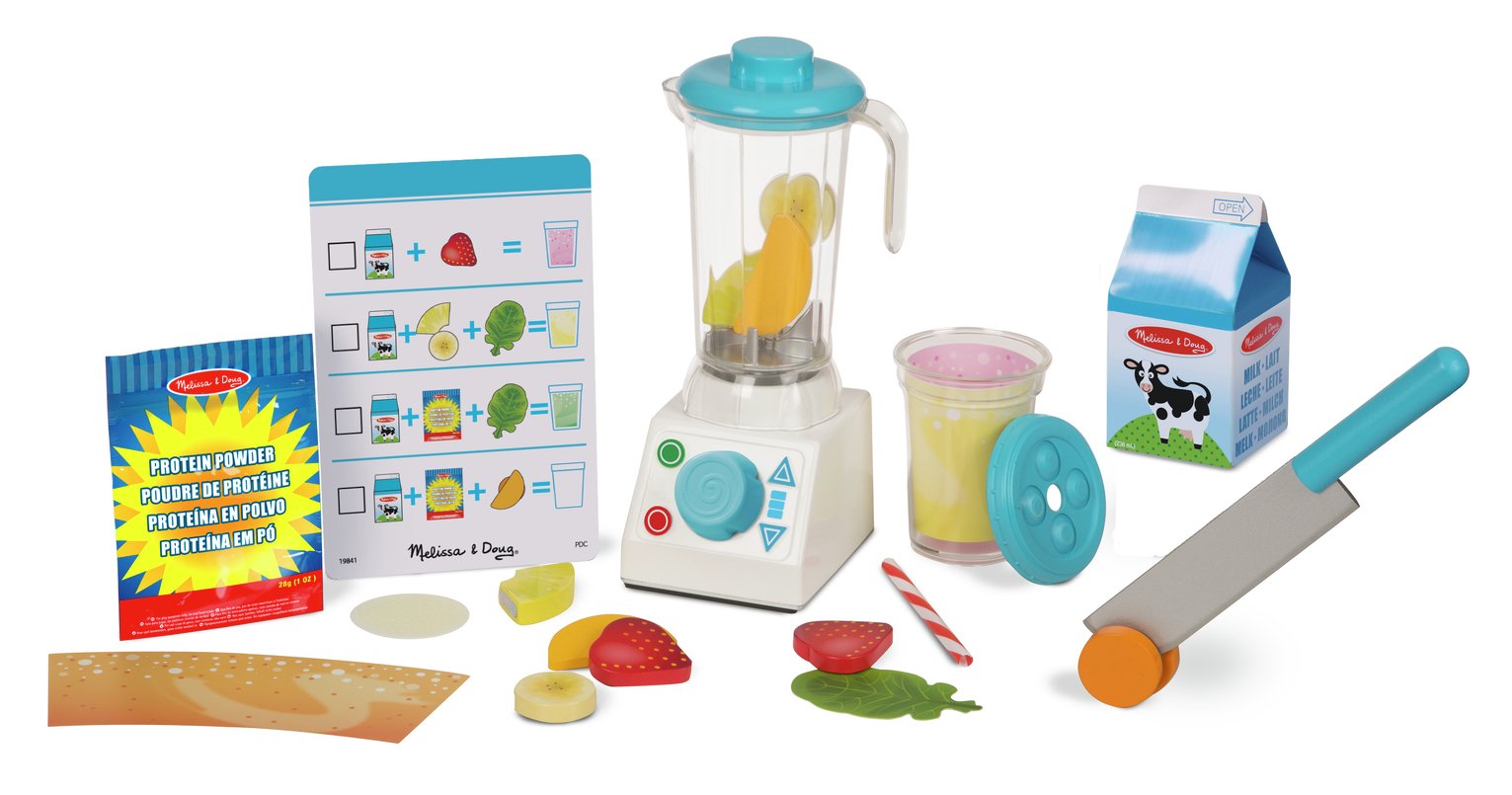 wooden smoothie maker toy