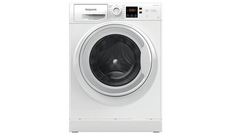 Buy Hotpoint NSWM1045CUKN 10KG 1400 Spin Washing Machine White