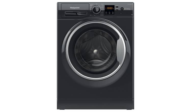 Hotpoint NSWM864CUKN 8KG 1600 Spin Washing Machine - Black