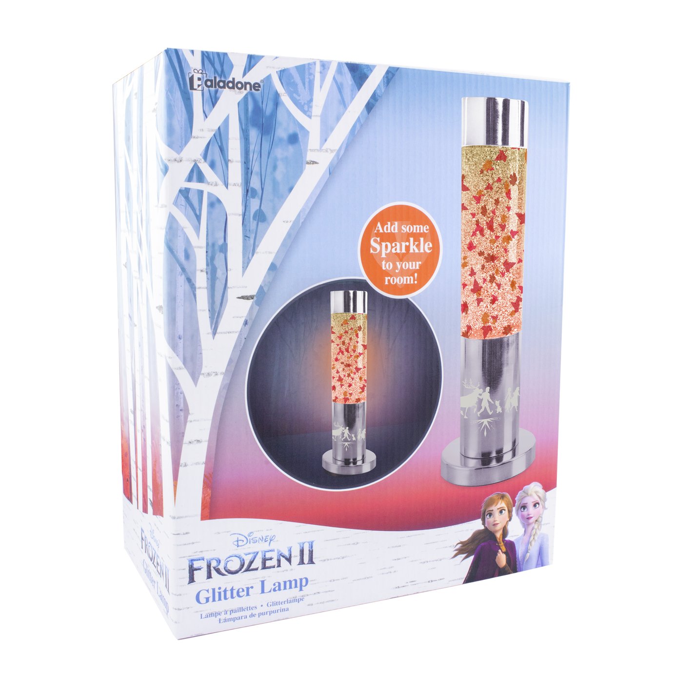 Disney Frozen 2 Glitter Lamp Review