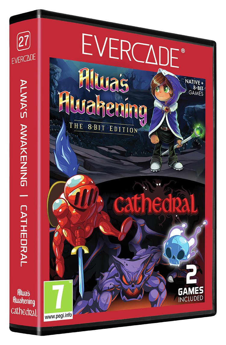 Evercade Cartridge 27 Alwa's Awakening & Cathedral