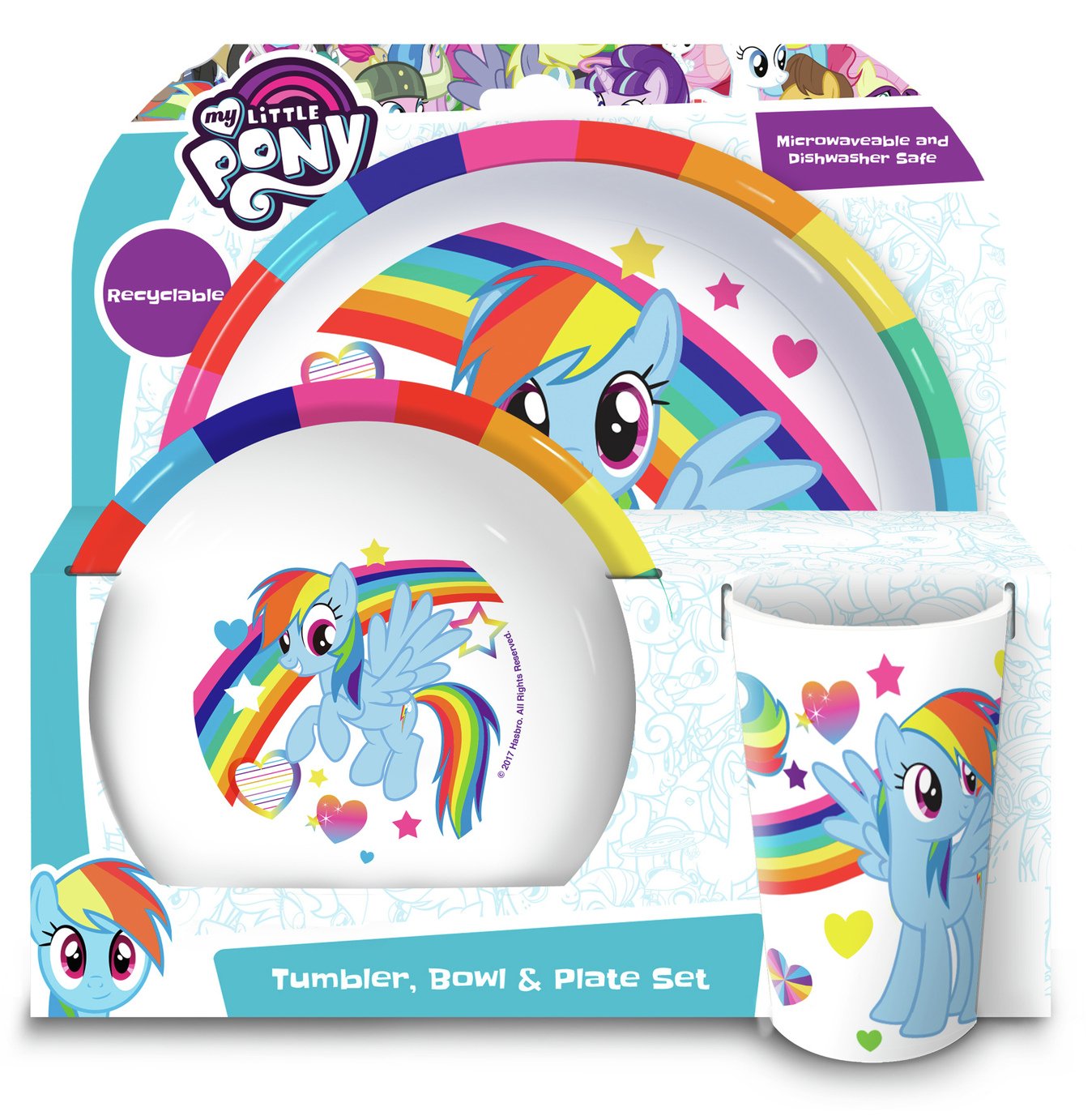 Hasbro My Little Pony Dinner Set