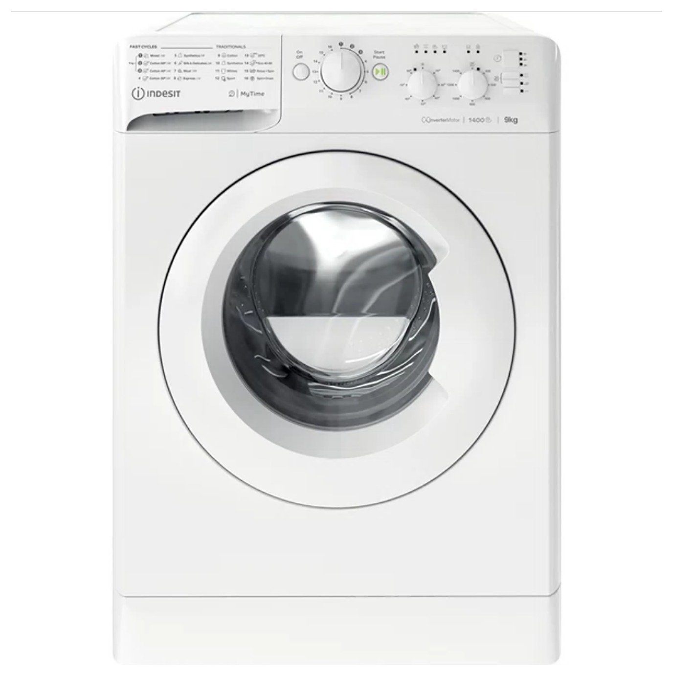 Indesit MTWC91295WUKN 9KG 1200 Spin Washing Machine - White