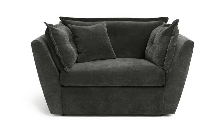 Velvet cuddle deals sofa