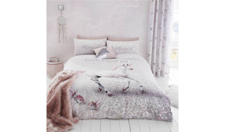 Buy Catherine Lansfield Enchanted Unicorn Bedding Set Single