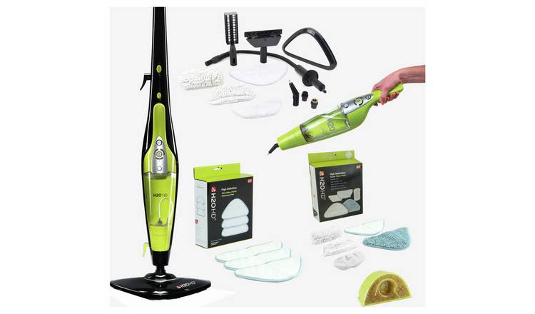 H2O HD Pro 5-in-1 Steam Mop and Handheld Steam Cleaner