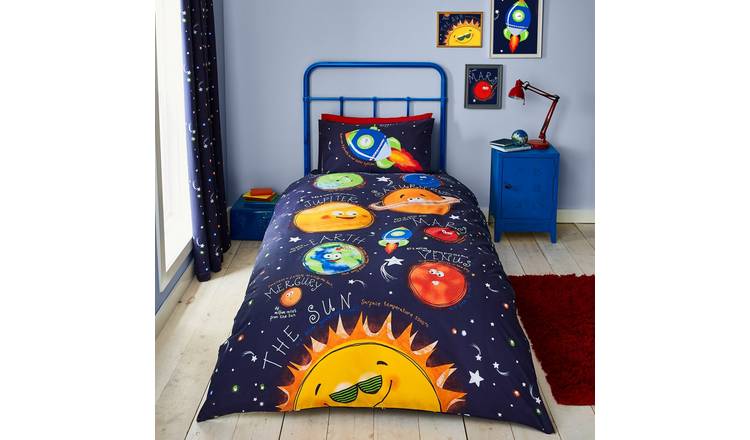 Buy Catherine Lansfield Happy Space Bedding Set Single Argos