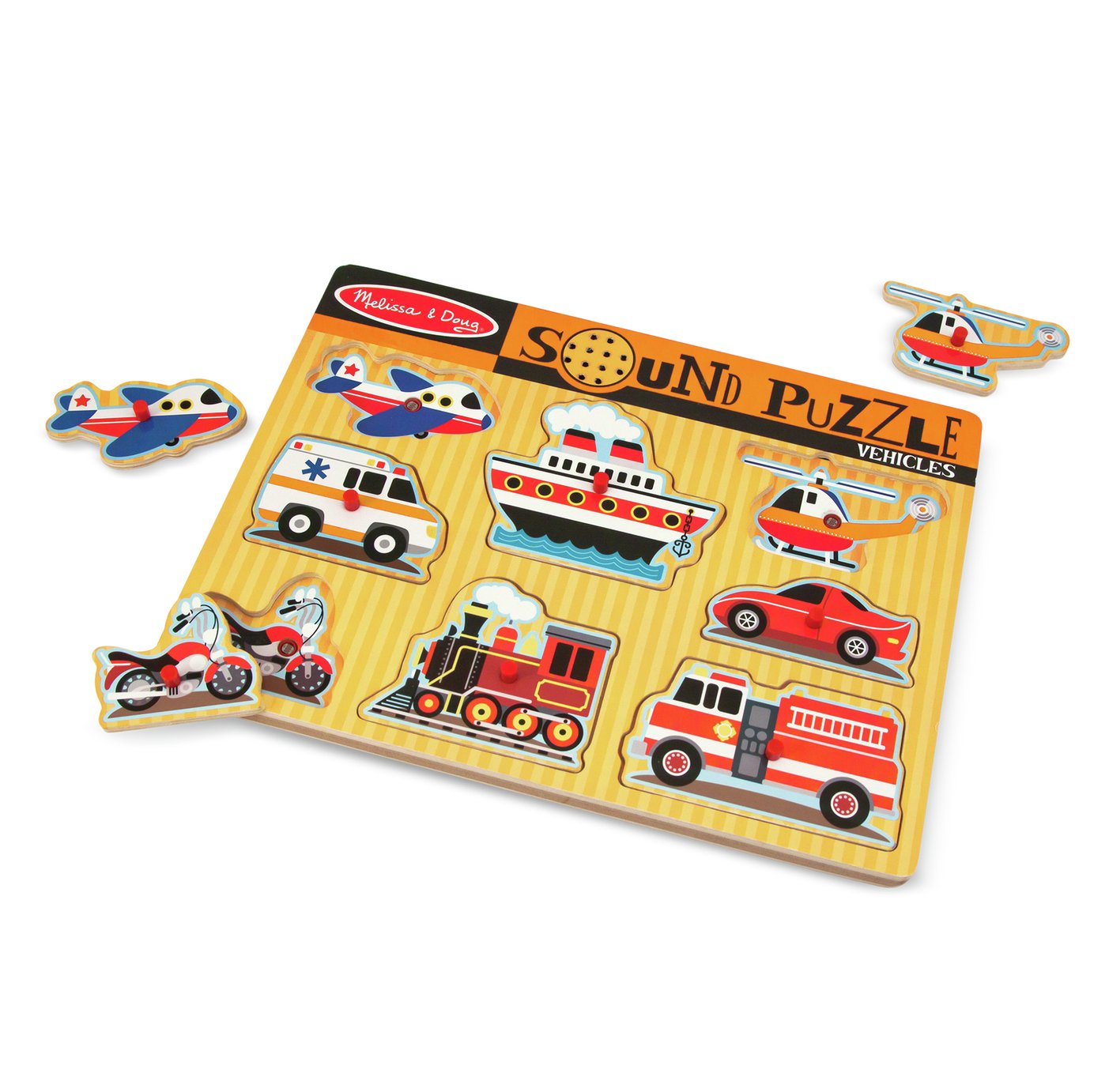 Melissa & Doug Vehicle and Sounds Puzzle Review