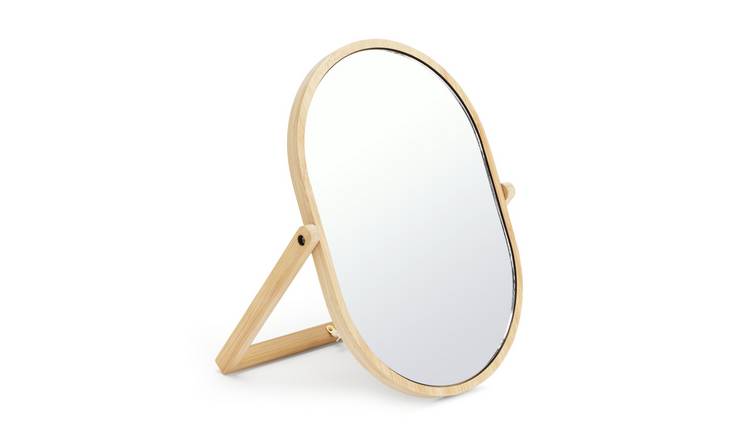 Innova Bamboo Vanity Dressing Table Mirror - Natural