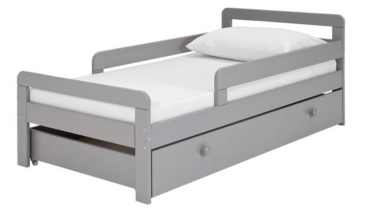 Buy Habitat Ellis Toddler Bed Frame with Drawer Kids beds Argos