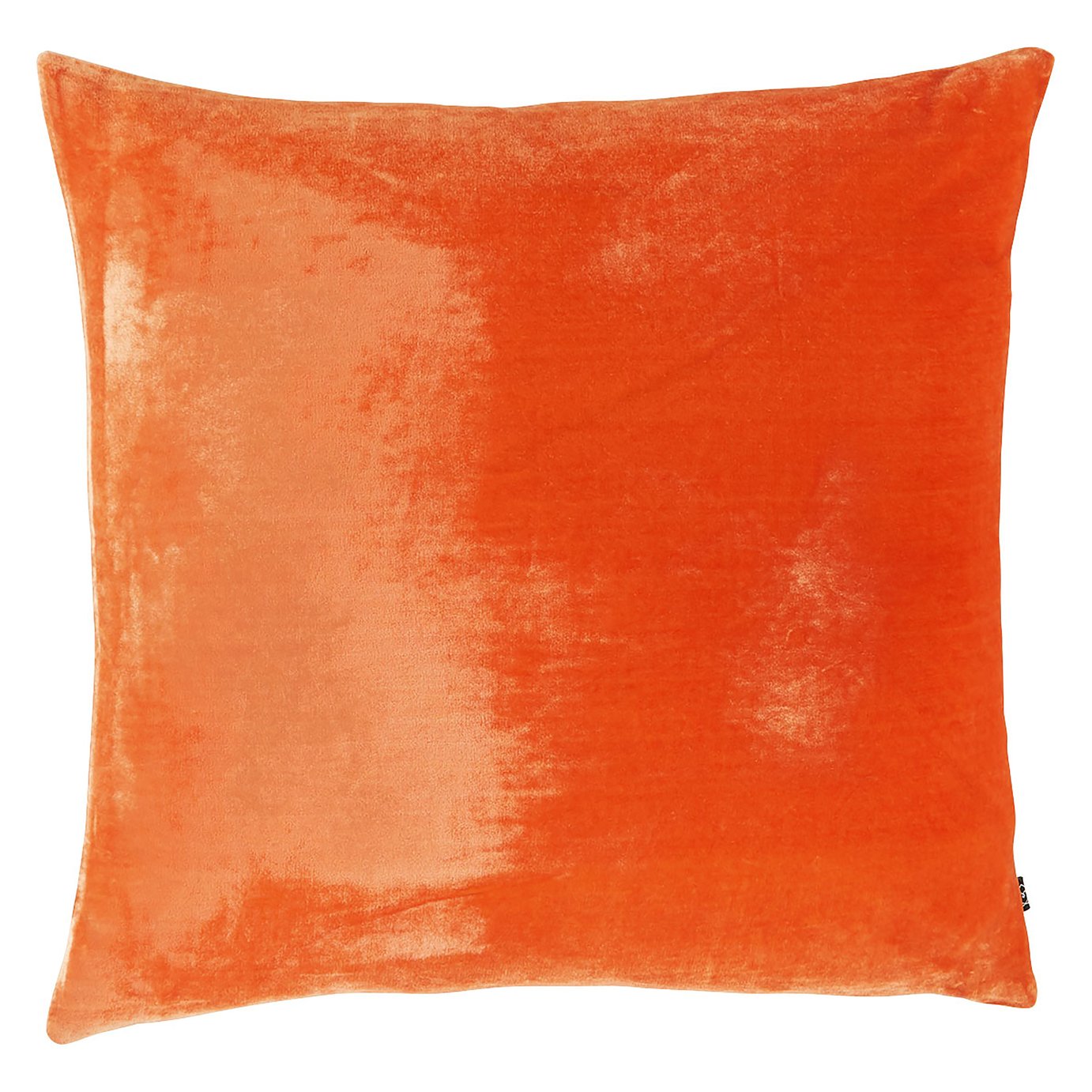 Argos Home Regency Velvet Cushion - Orange