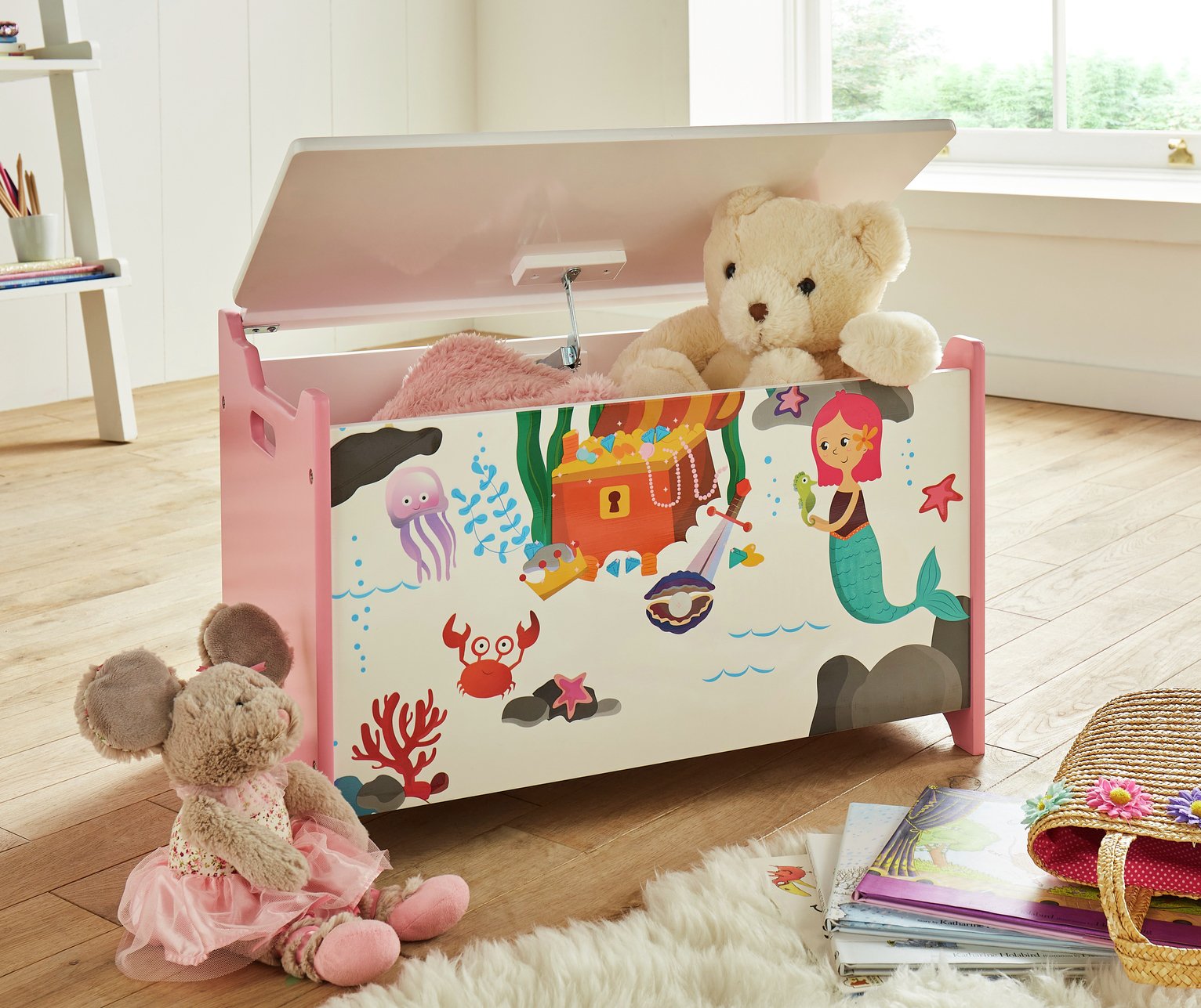 Petit Pascal Mermaid Storage Toy Box review