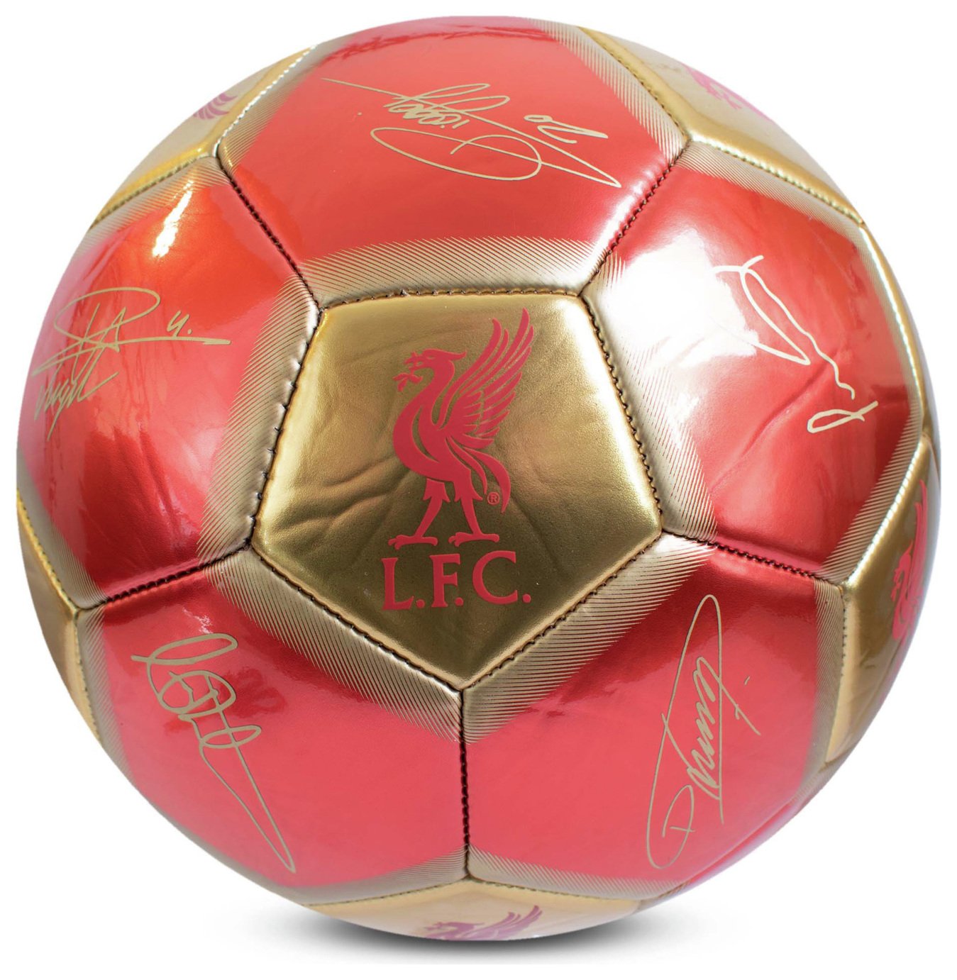 Liverpool Signature Ballon De Football – Taille 5 – Ballon Officiel Qualité Supérieure