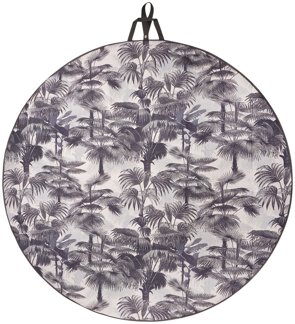 Habitat Palm Print Round Picnic Blanket