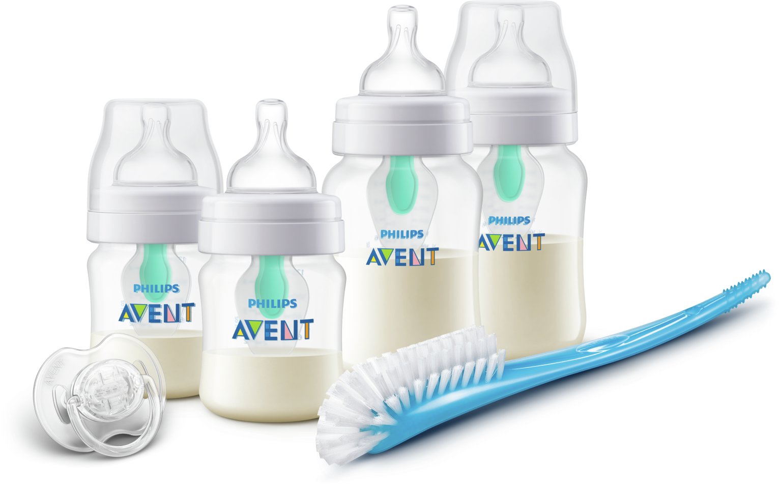 Philips Avent AirFree Vent Anti-Colic Set Bottles 10 pack