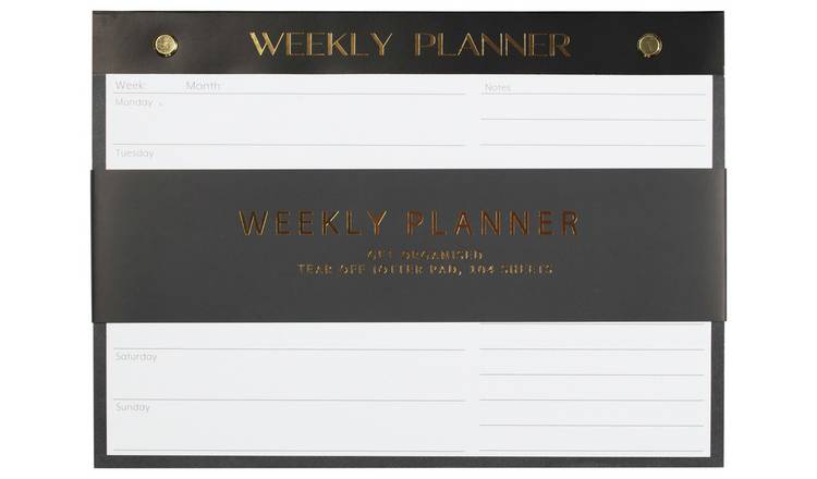 Habitat Botanical Palm Desk Weekly Planner