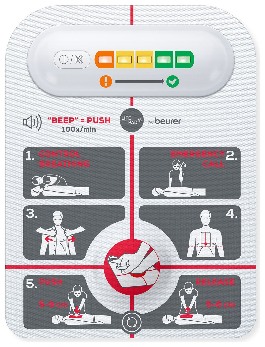 Beurer LifePad RH112 Resuscitation Aid