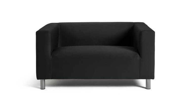 Single deals sofa black