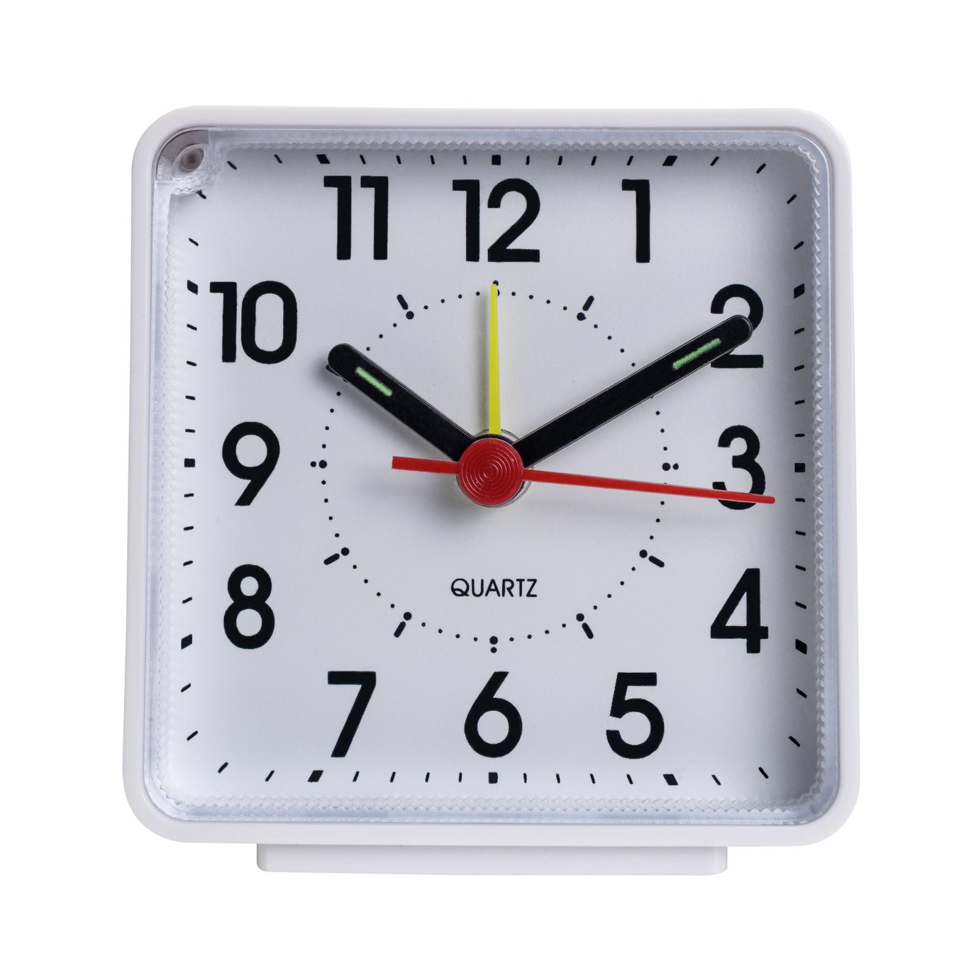 Habitat Analogue Alarm Clock - White