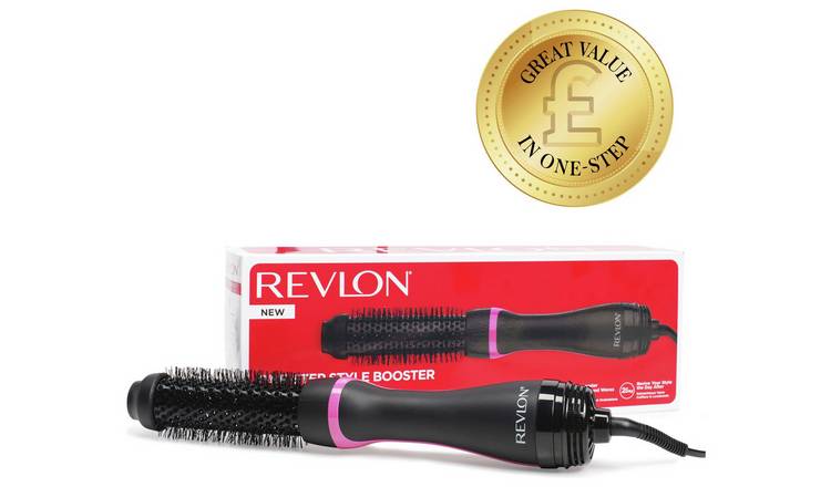 One-Step 1-1/2'' Root Booster Round Brush Dryer and Styler - Revlon