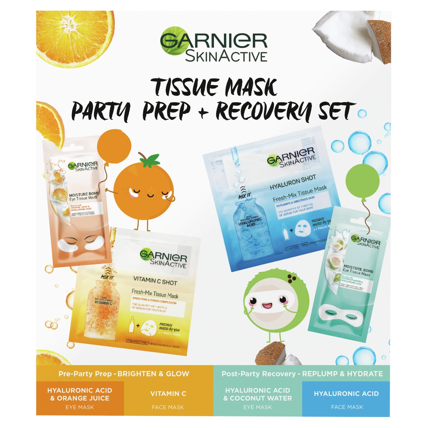 Garnier Mask Party Recover Kit Review