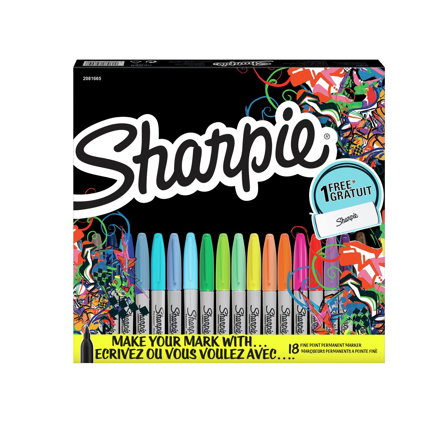 Sharpie Set and Pencil Case