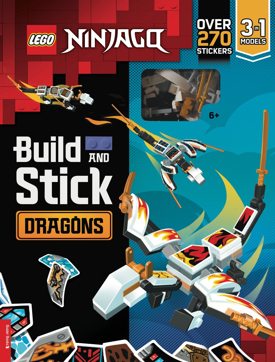 LEGO NINJAGO Build and Stick Dragons