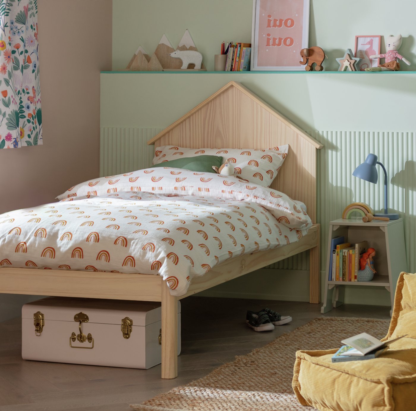 Habitat Casa House Single Bed Frame Pine (1186291) Argos Price