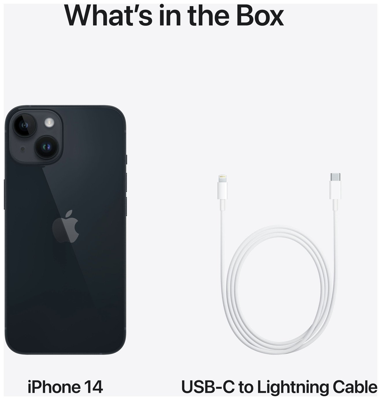 Buy SIM Free iPhone 14 5G 128GB Mobile Phone - Midnight | SIM free