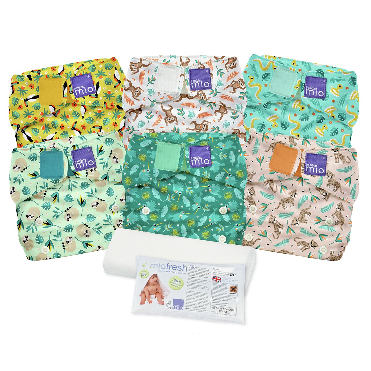 Bambino Mio Miosolo Reusable Nappy Set