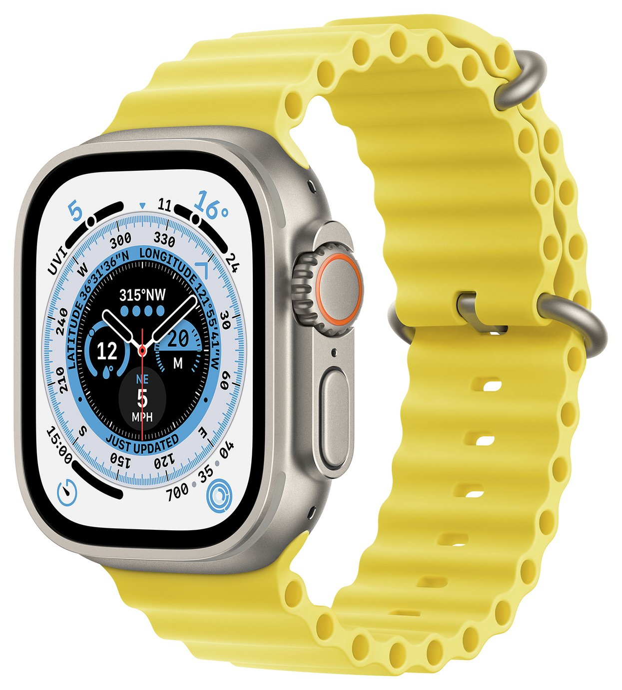 Apple Watch Ultra Cell 49mm Titanium Case/ Yellow 