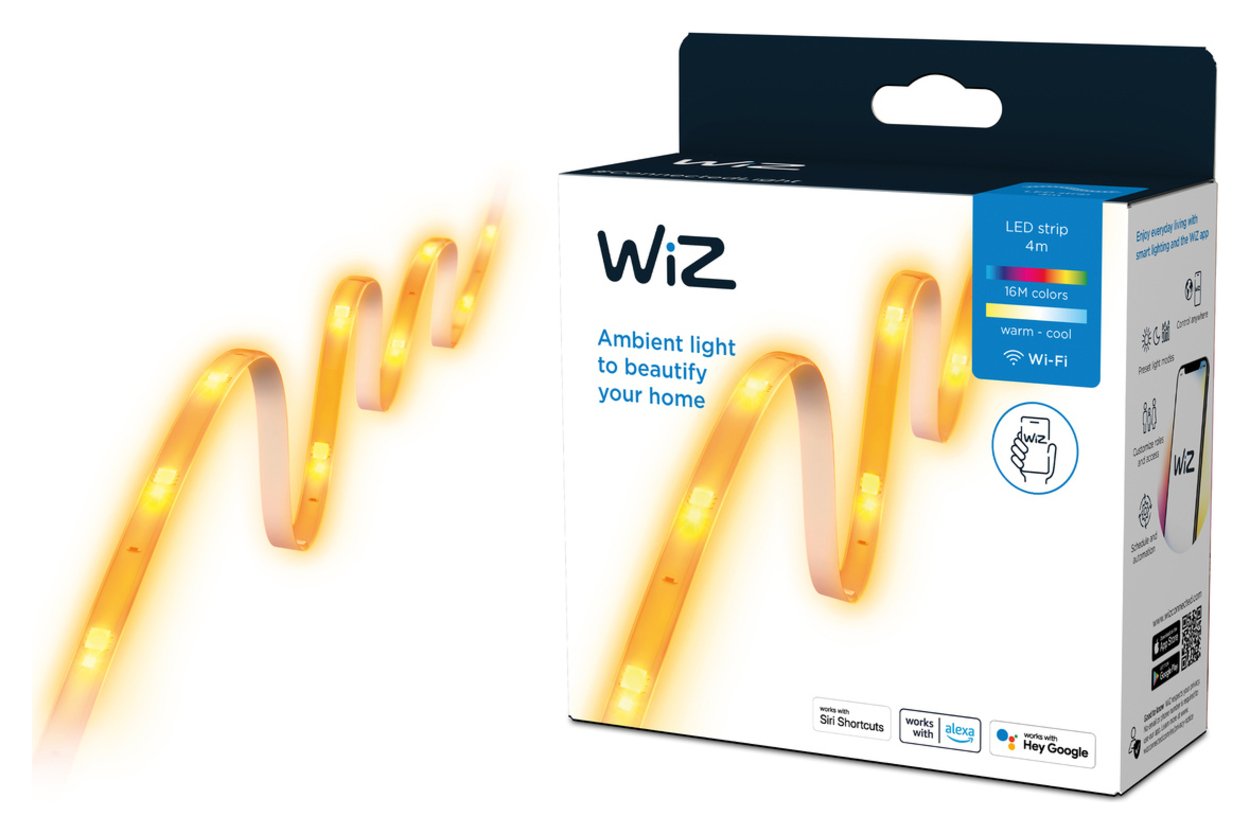 WiZ Colour & Tunable Smart Wi-Fi LED 4M Lightstrip