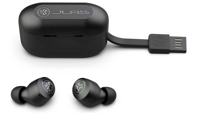 Buy JLab GO Air Pop In-Ear True Wireless Earbuds - Black
