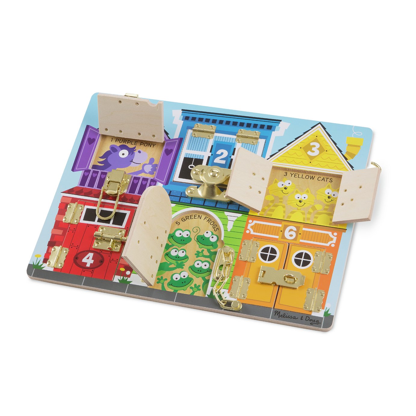 melissa & doug latches board