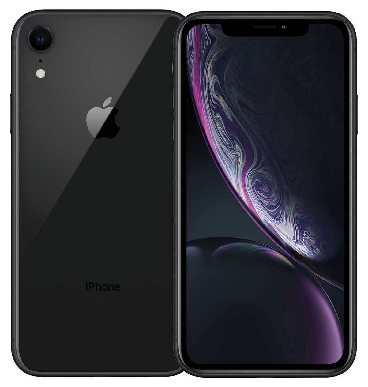 SIM Free Refurbished iPhone XR 64GB Mobile Phone - Black