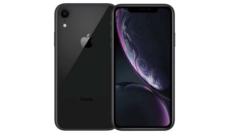 SIM Free Refurbished iPhone XR 64GB Mobile Phone - Black