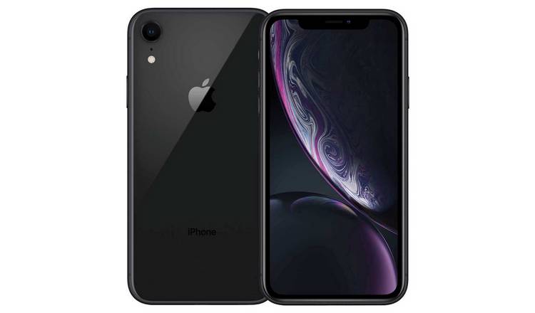 Buy SIM Free Refurbished iPhone XR 64GB Mobile Phone - Black