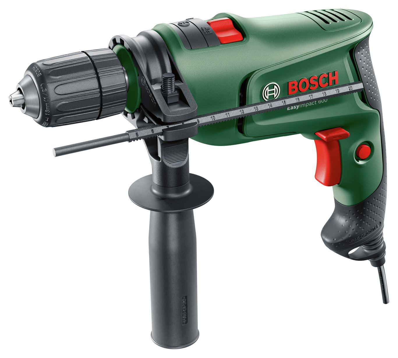 Bosch EasyImpact 600 Corded Hammer Drill - 600W