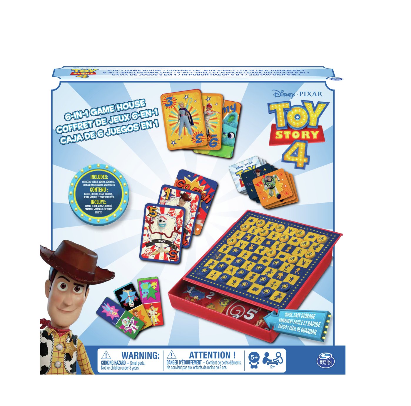 Toys Story 6-in-1 Game Set