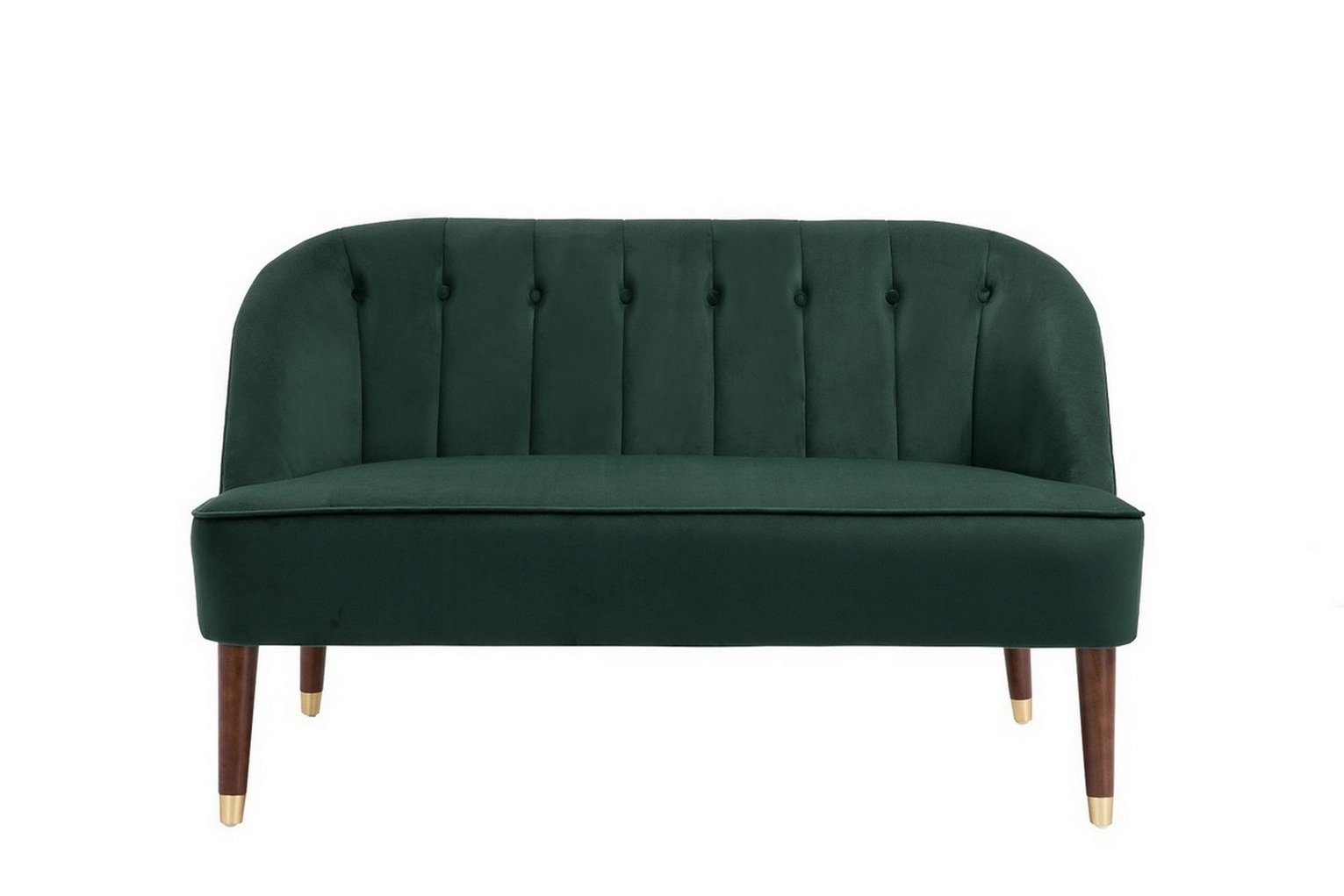 Birlea Alexa 2 Seater Fabric Sofa - Green